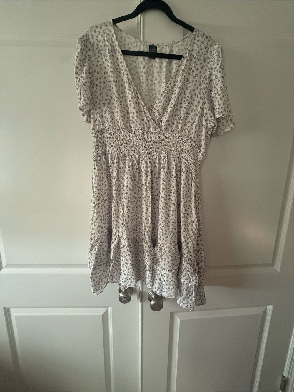 wild fable White Floral Mini Dress